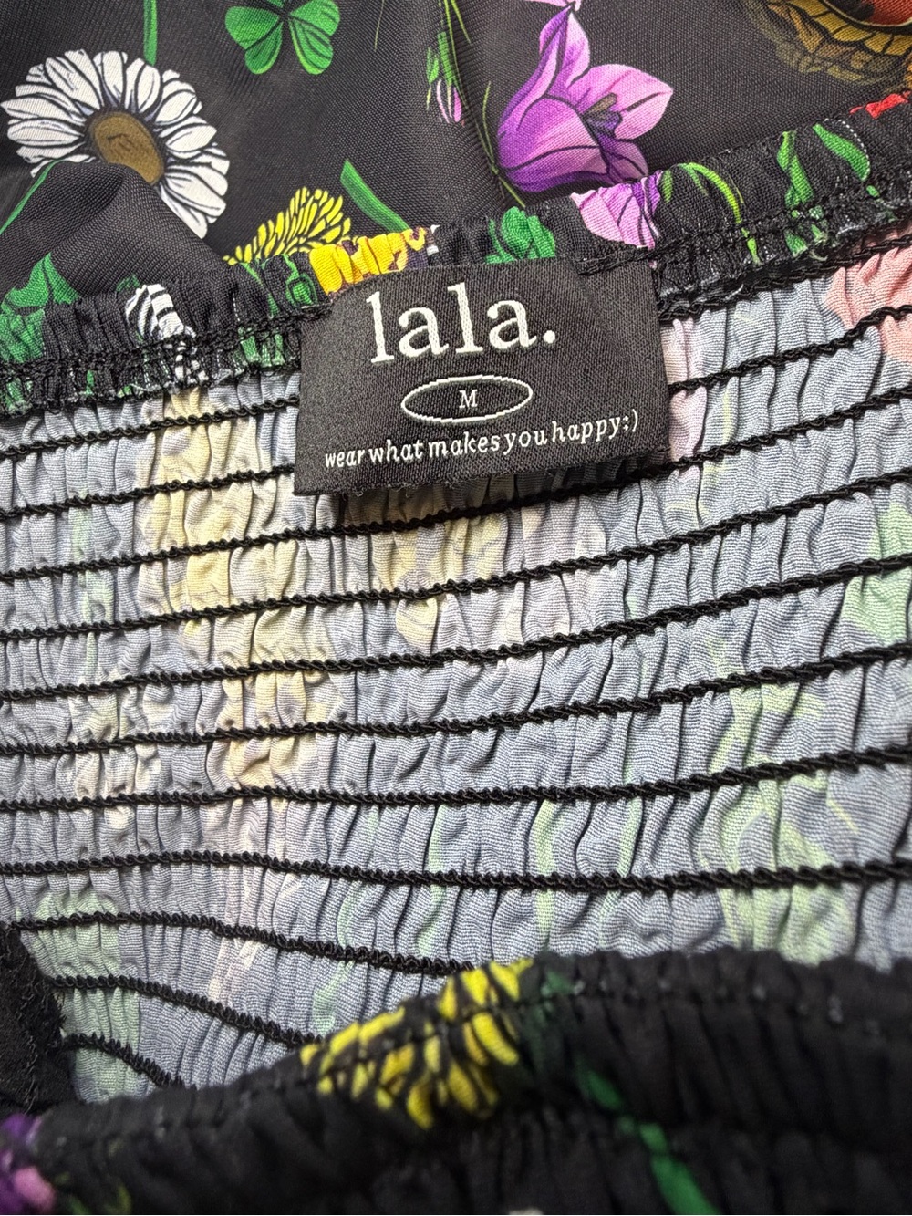Dressed in LALA Folklore Fairy Smocked Butterfly Dress - Picture 16 of 16